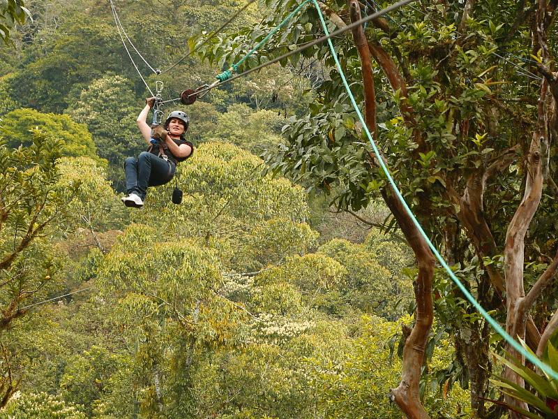 Mindo zip lining, Ecuador mainland adventures