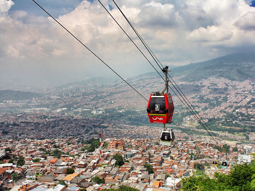 Cable car, Medellin City Guide