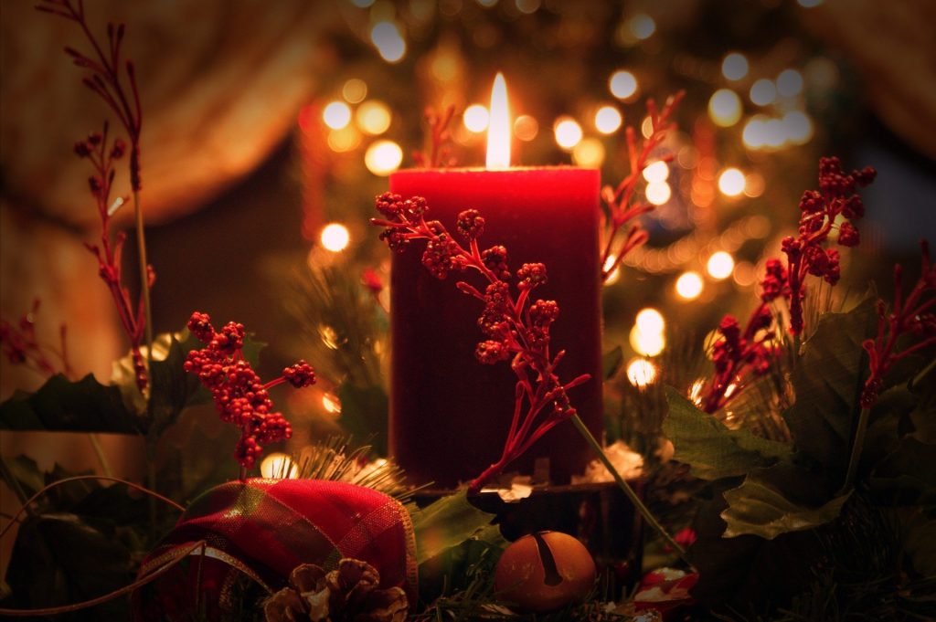 Christmas candle | Discover Your South America Blog